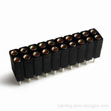 2.54mm IC Sokcet, Straight Dual-row, 7.0 Plastic Height